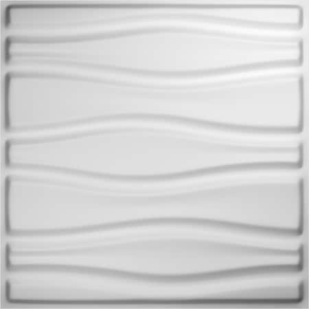 Ekena Millwork 19 5/8in. W x 19 5/8in. H Arlington EnduraWall Decor 3D Wall Panel Covers Total 53.49 Sq. Ft., 20PK WP20X20ATWH-CASE-20